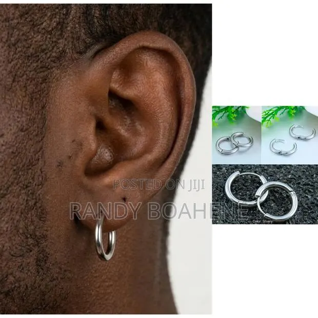 Men Legacy Hoop Earring · Photo 1