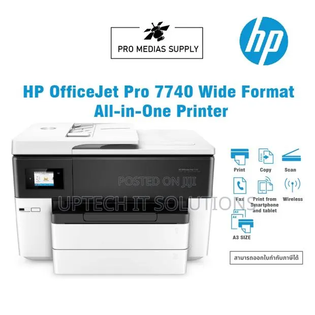 Hp Officejet Pro 7740 Wide Format All-in-one Printer · Photo 1