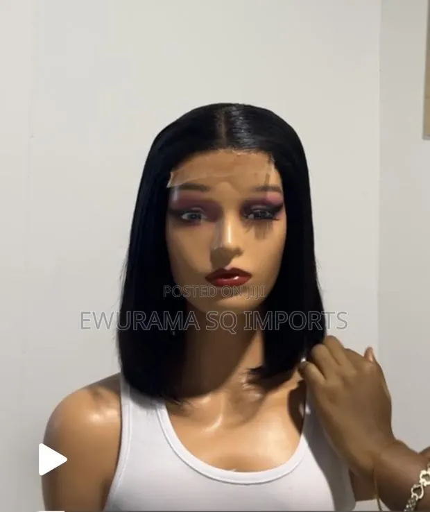 100% Human Hair Wig 12" · Photo 1