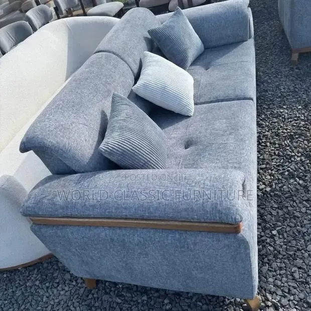 Modern Luxury 3-Seater Sofa 2 Accent Chairs Set · Photo 1
