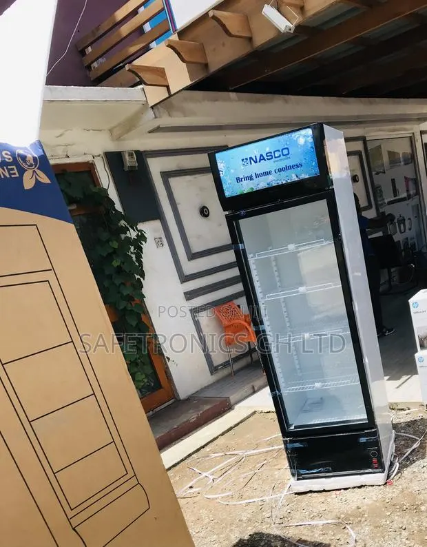 Lockable Singledoor Glass Display Nas-Fl400 Fast Fridge · Photo 1