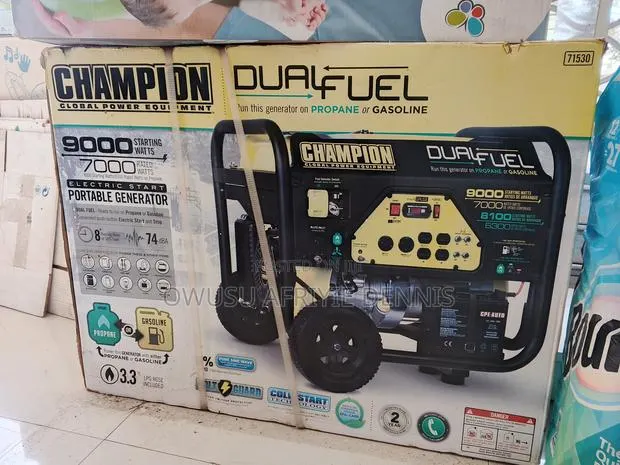 Champion Global Dual Fule Generator - Model: 71530 · Photo 1