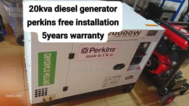 Power Without Limits – Perkins 20kW UK Silent Diesel Generator · Photo 1