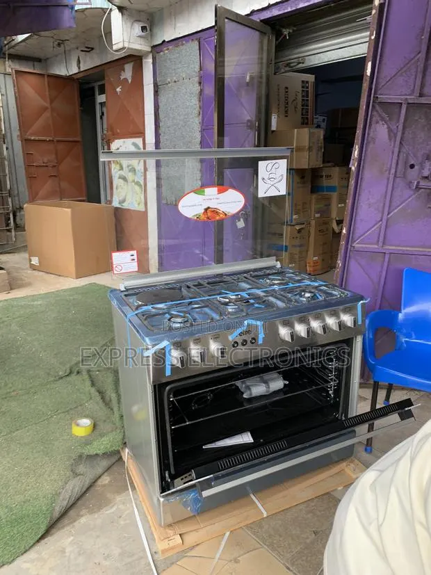 Ferre Gas Electric Cooker Oven Grill. Rotisserie 4-1 90cm · Photo 1