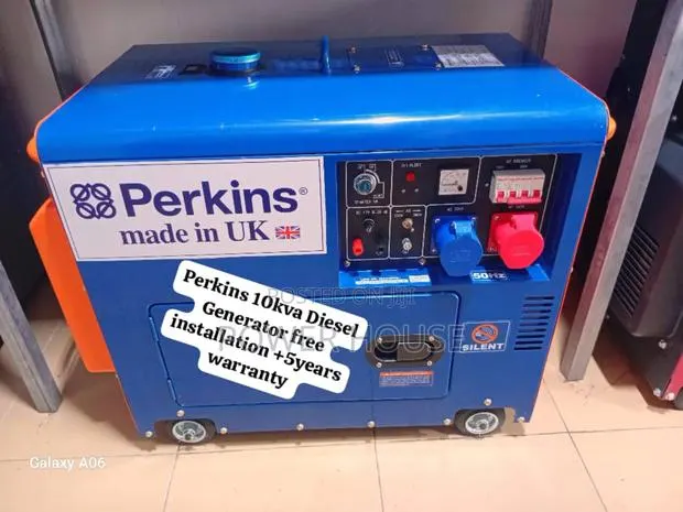 Mental Mint Perkins Diesel Generator 10kva Silent · Photo 1