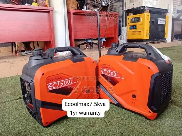Top Quality Ecoolmax 7.5kVA Inverter Generator – Built for 7.5kva · Photo 1
