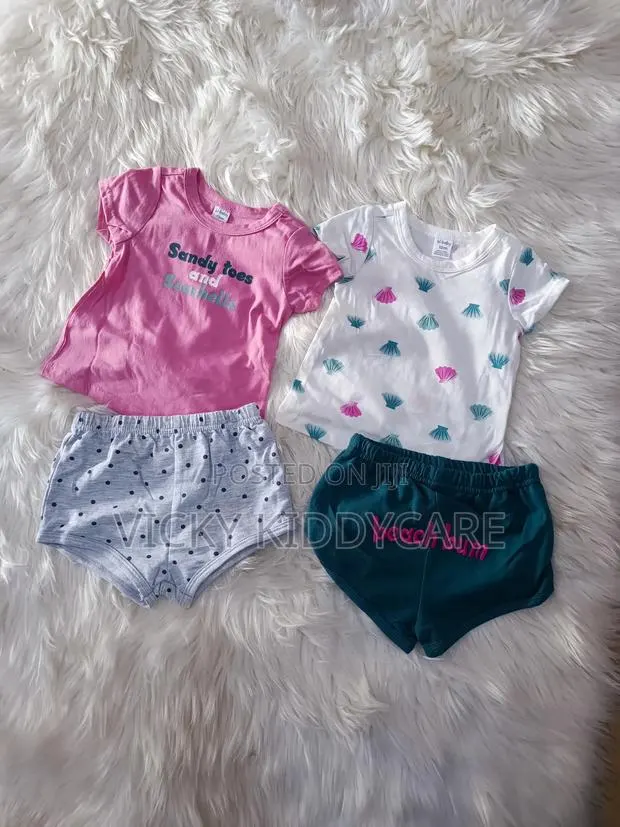 Tops With Shorts Clothing Set for Girls · Photo 1