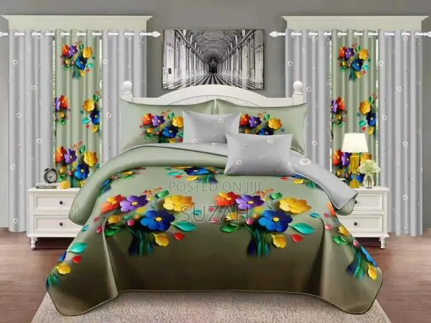 Set Curtains, Bedsheets and Pillowcases · Photo 1