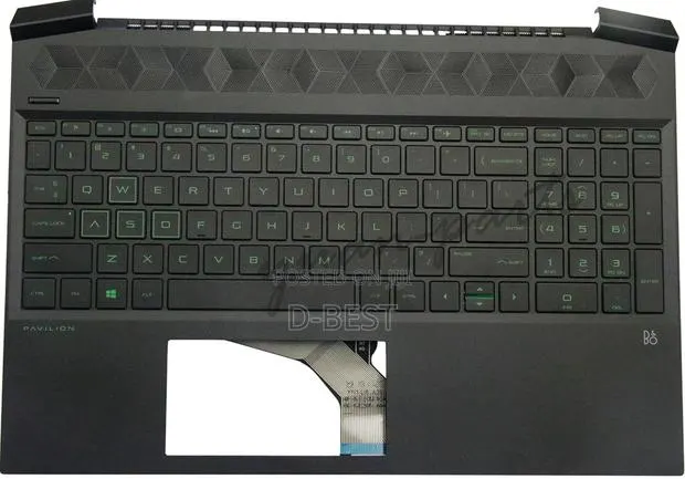 HP Pavilion Gaming 15-Ec 15z-Ec 0013dx Palm Rest Keyboard W Backlit Us · Photo 1