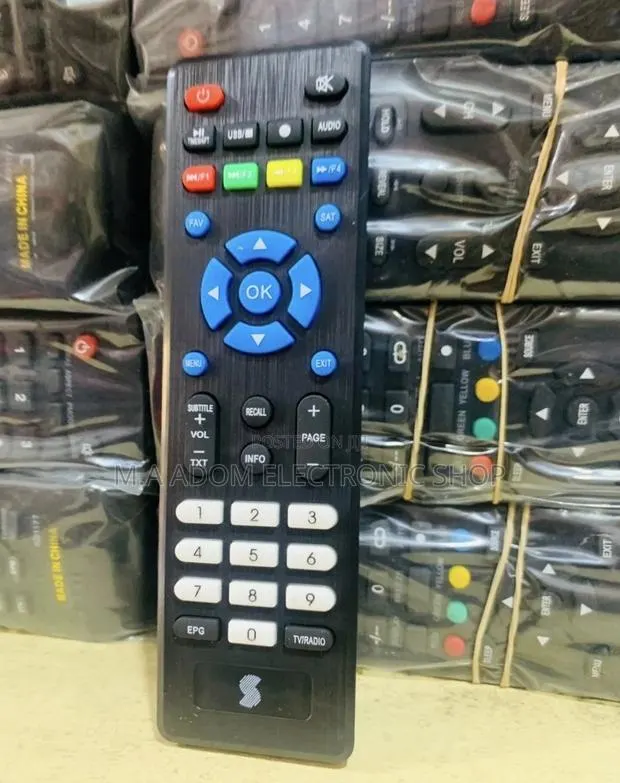 Quality Strong Decoder Remote Control(Black). · Photo 1