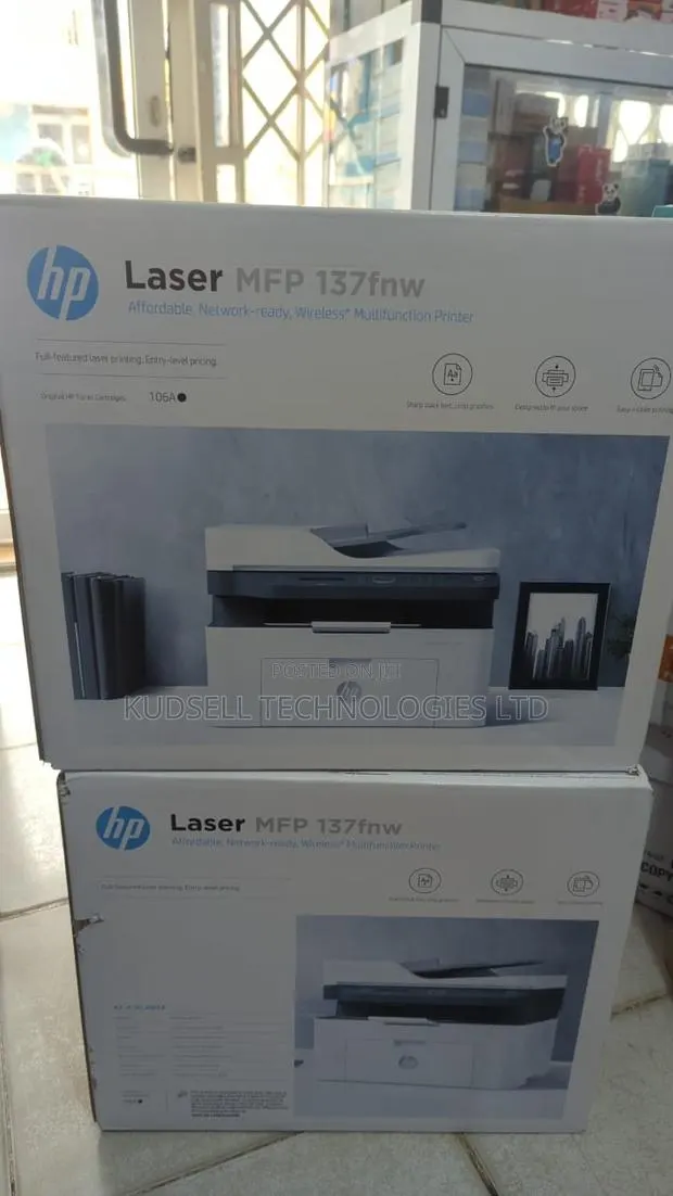HP LaserJet MFP M137fnw 137fnw Mono All-in-One Printer · Photo 1