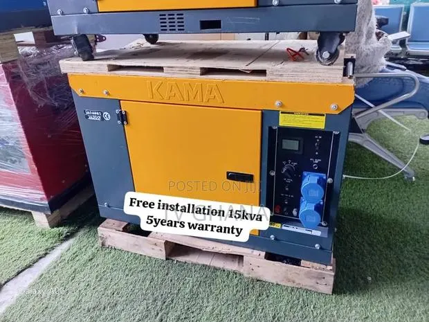 KAMA 15KVA Diesel Genset – Strong, Efficient Long-Lasting Generator · Photo 1