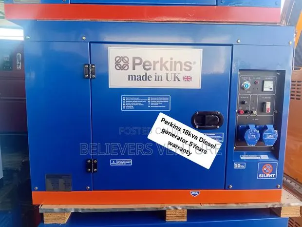 Perkins 18kVA Diesel Generator Strong Performance and Reliable Backup · Photo 1