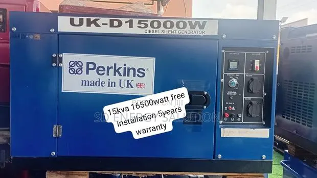 Perkins 15kva Long-Lasting Diesel Generator for Offices 16500watt · Photo 1