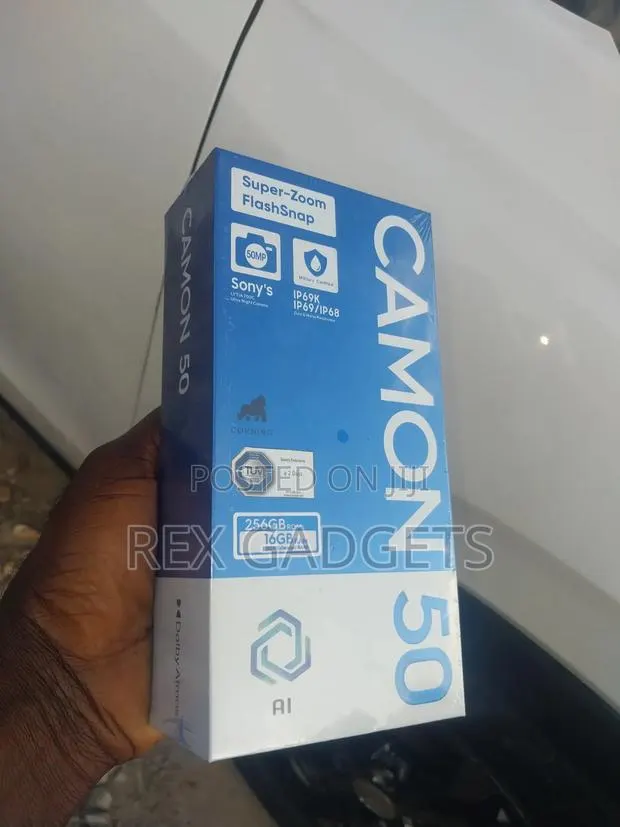 New Tecno Camon 50 256 GB Gray · Photo 1