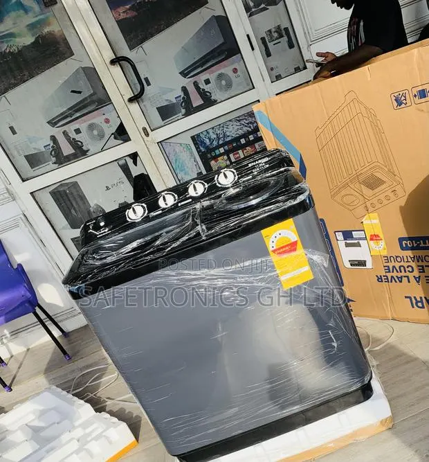 Exclusive Black TopLoad 7kg Nasco (Spin-Tech) WashingMachine · Photo 1