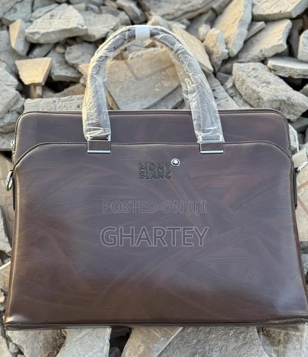 Montblanc Executive Leather Laptop Briefcase · Photo 1