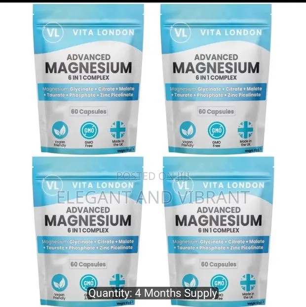 Magnesium Complex 6 in 1, Glycinate, Taurate, Malate, Zinc Pliconate · Photo 1