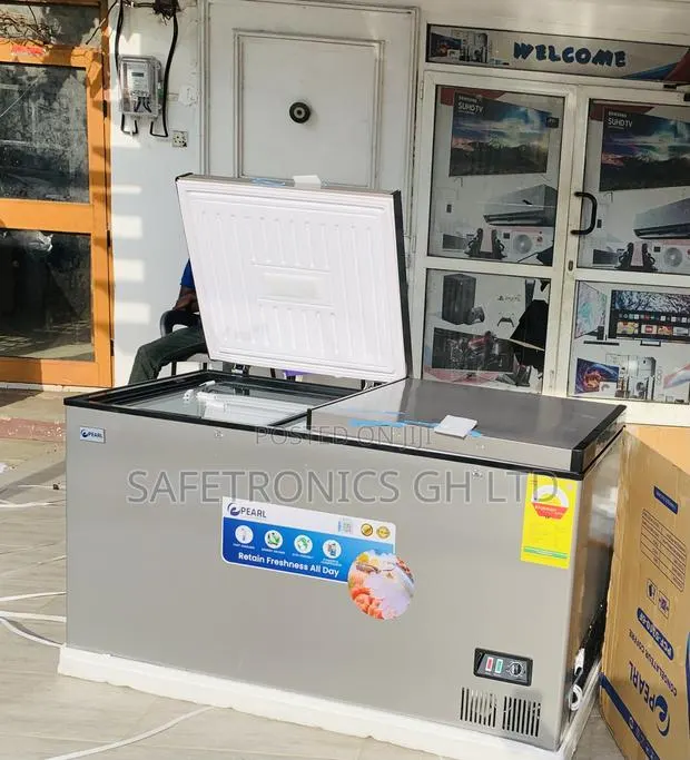 Frost-Peak 418L Pearl 2 Doors Grey Freezer · Photo 1