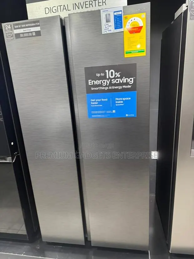Samsung 583Ltrs Side-by-Side | No Frost, Wifi Smartthings App · Photo 1