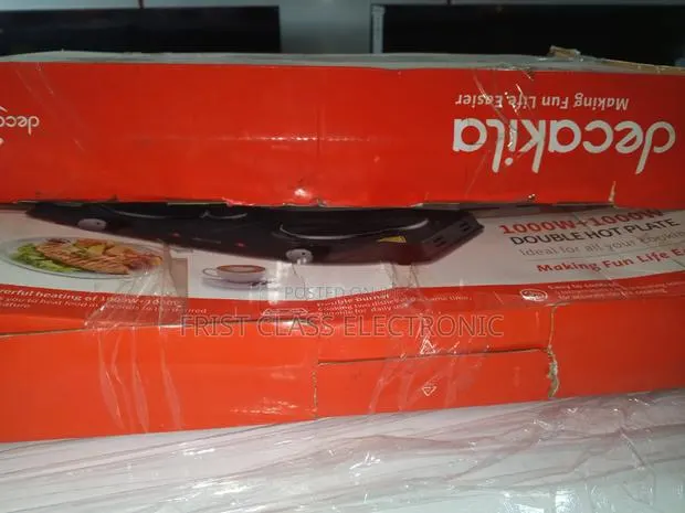 Decakila Hot Plate -Ideal for All Your Cooking Needs · Photo 1