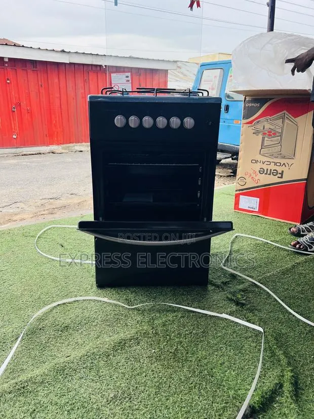 Best Buy for Less 4b 50/50 Gas Cooker Oven Black Volcano · Photo 1