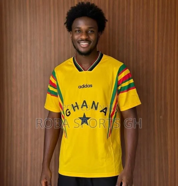 1996/98 Ghana Retro Jersey · Photo 1