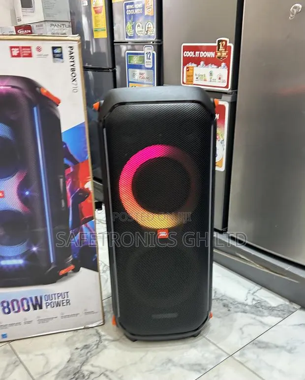 Original New (Black) JBL Party Box 710 Electric Speaker · Photo 1