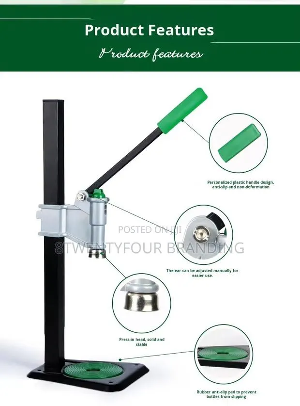 Capping Machine for Glass Bottles (Manual Crown Cork) · Photo 3