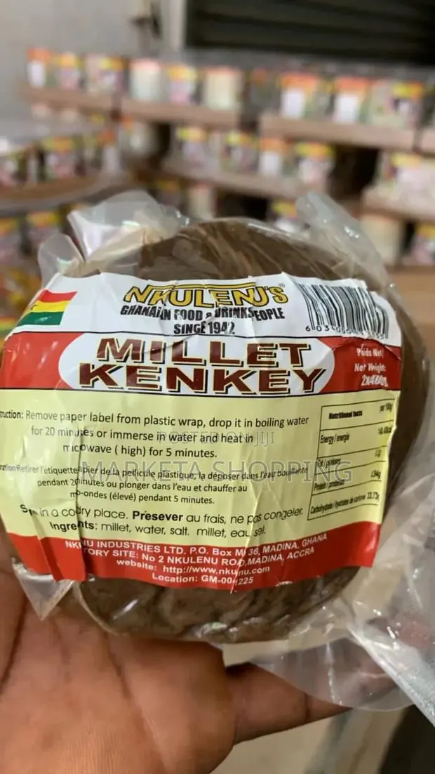 Nkulenu Millet Kenkey 400gx12 · Photo 1