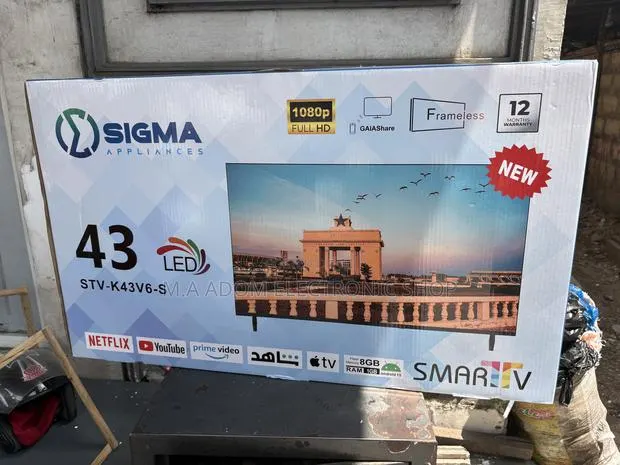 Sigma 43” Smart Android Led Tv · Photo 1