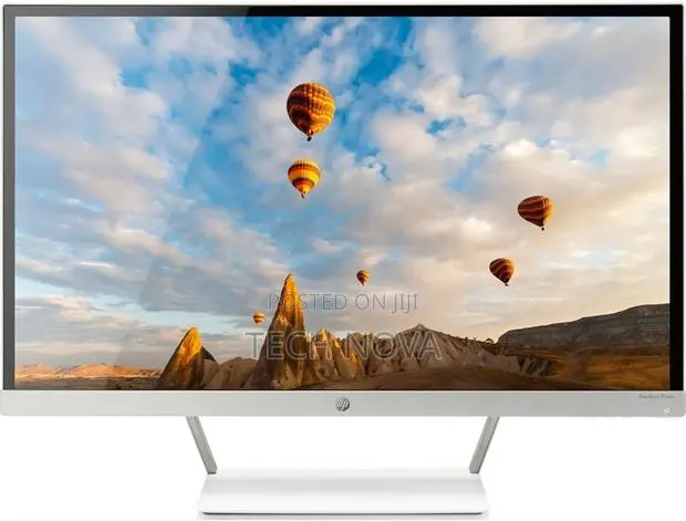 Hp Pavilion 27xw 27-Inch Full Hd 1080p Ips Led Monitor Hdmi Vga- White · Photo 1