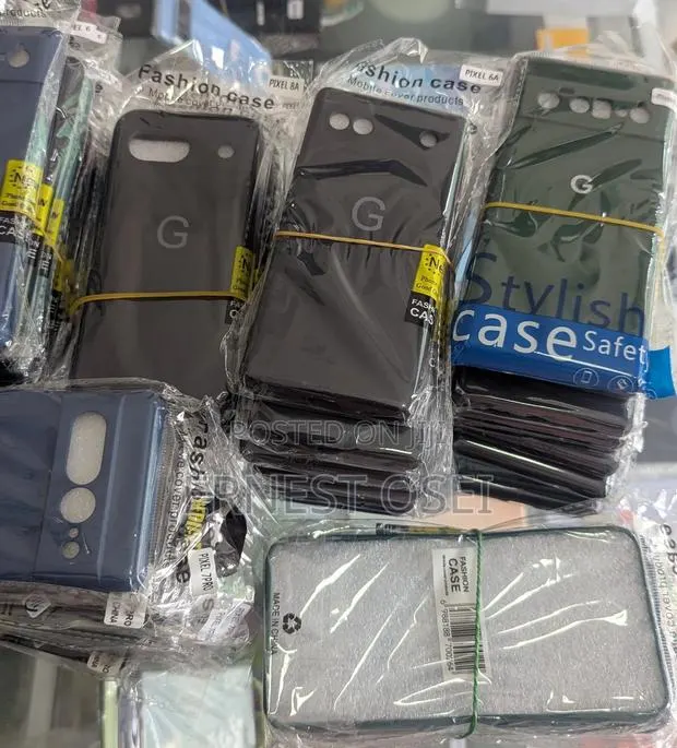 Pixel Silicon Cases for 6,6a,6 Pro,7,7a,7pro,8,8a Etc. · Photo 1