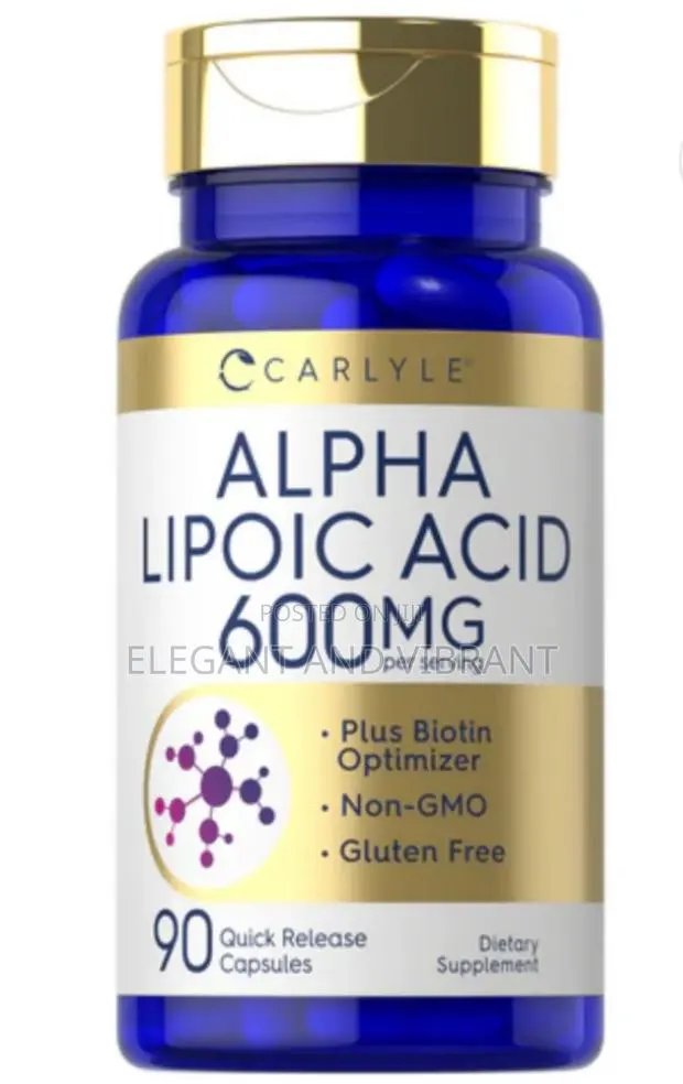 Alpha Lipoic Acid 600mg Per Serving | 90 Capsules · Photo 1