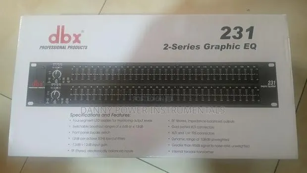 Original DBX Double Equaliser · Photo 1
