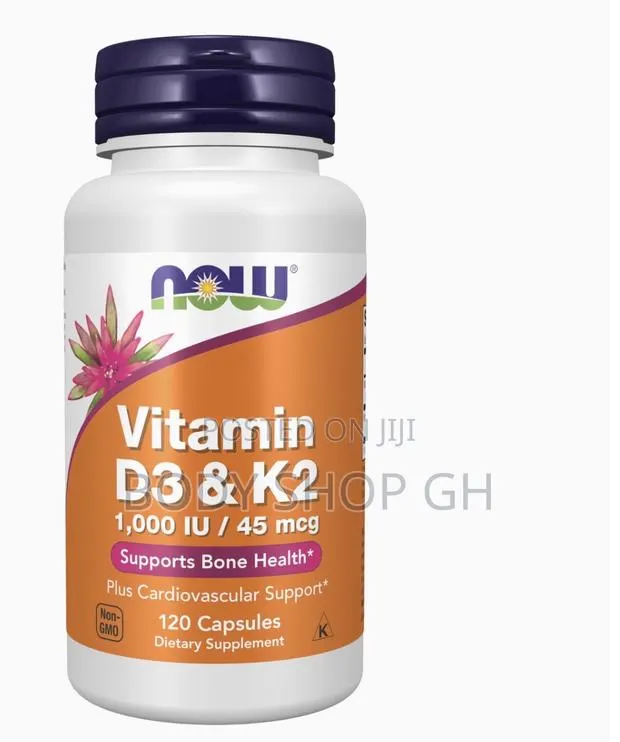 Vitamin D-3 + K-2 [ Cardiovascular Support + Supports Bone Health ] · Photo 1