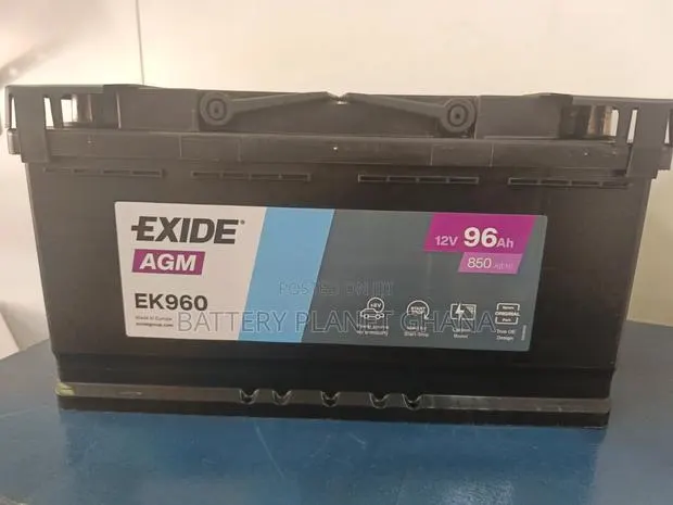 Exide AGM Battery 96 AH (19 Plates) · Photo 1