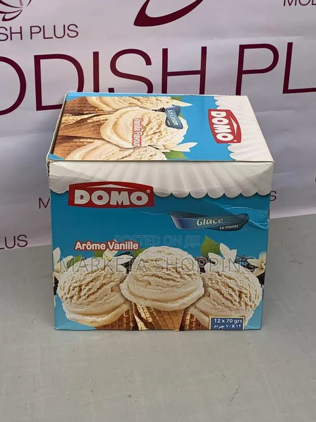 Domo Ice Cream Powder Vanilla Flavor (70g*12) · Photo 1