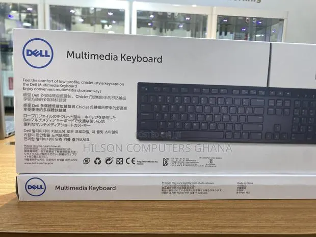 Dell Kb216 Wired Multimedia Usb Keyboard – Black · Photo 1