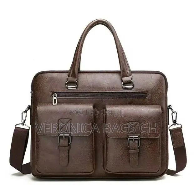 Laptop Hand Bag for 14-15 Inches Leather · Photo 1