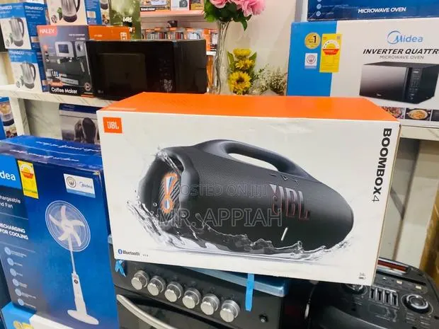Order JBL Boombox 4 Portable Bluetooth Speaker(Black) · Photo 1
