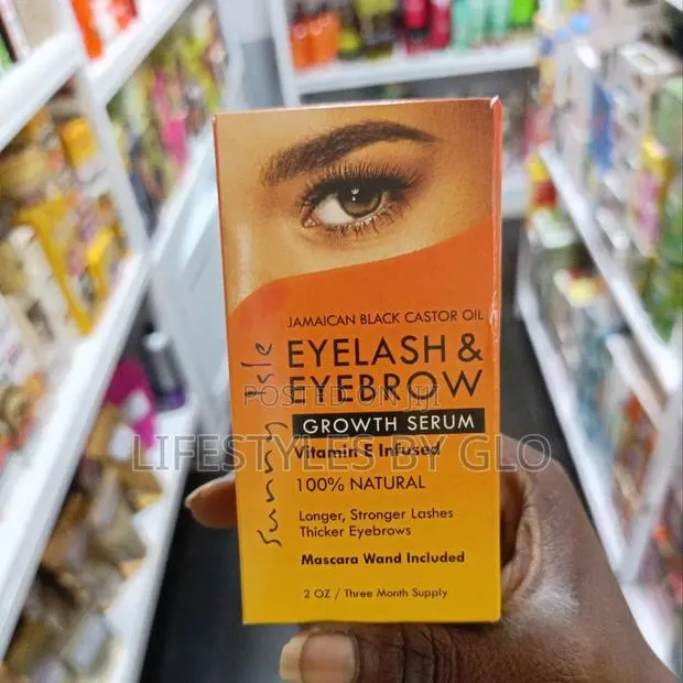 Jamaican Black Castor Oil Eyelash Eyebrow Growth Serum · Photo 1