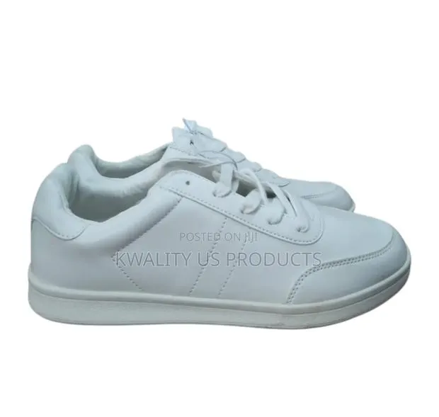 Old Navy Ladies Leather Sneakers - White Colour · Photo 1