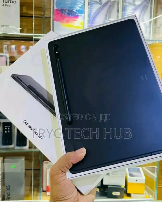 New Samsung Galaxy Tab S8+ 512 GB Black · Photo 1