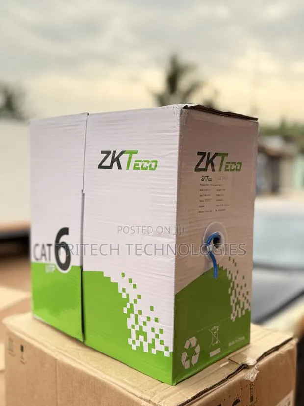 Zkteco Xl600-CPR Cat 6 305m Network Utp Twisted Pair Cable · Photo 1