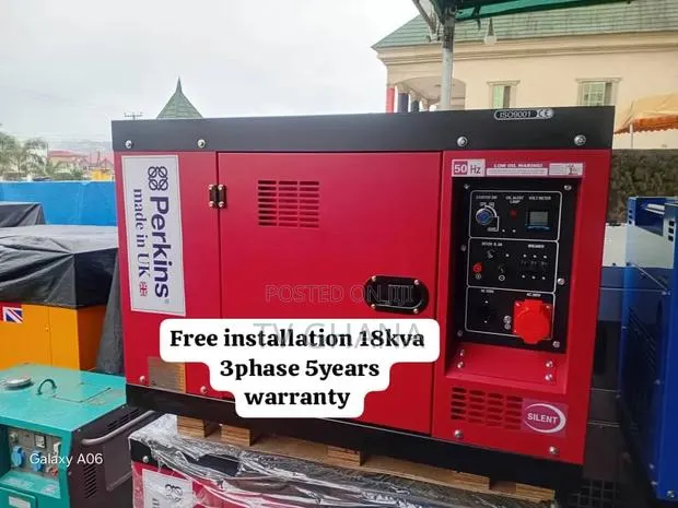 Perkins 18kVA Diesel Generator – Rugged, Quiet Reliable18kva · Photo 1