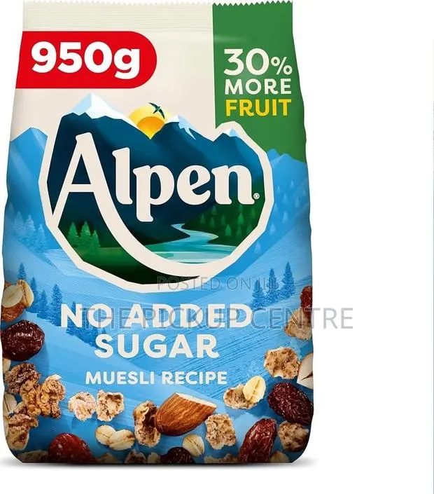 Alpen Muesli No Added Sugar 950G · Photo 1