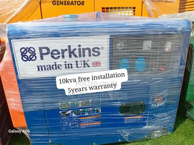 Noble Console Perkins 10kva 13000watts Diesel Generator · Photo 1