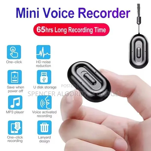 Magnetic Ornament HD Voice 50hrs Recorder After Charge · Photo 1