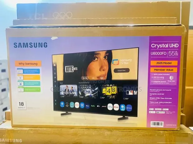 Crystal Uhd Smart Google 55 Inch Samsung Tv · Photo 1